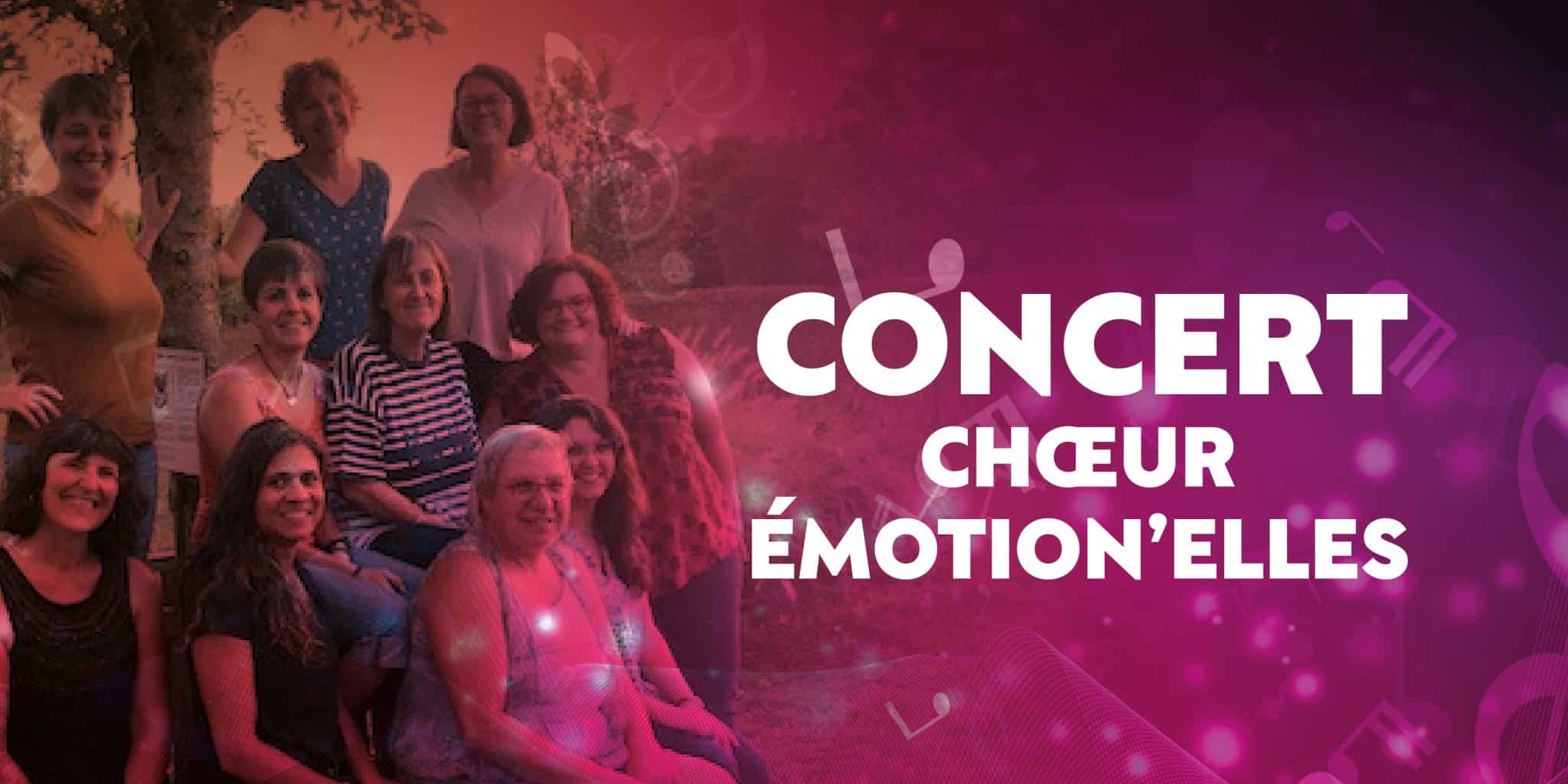 CONCERT du CHŒUR DE FEMMES : EMOTION'ELLES