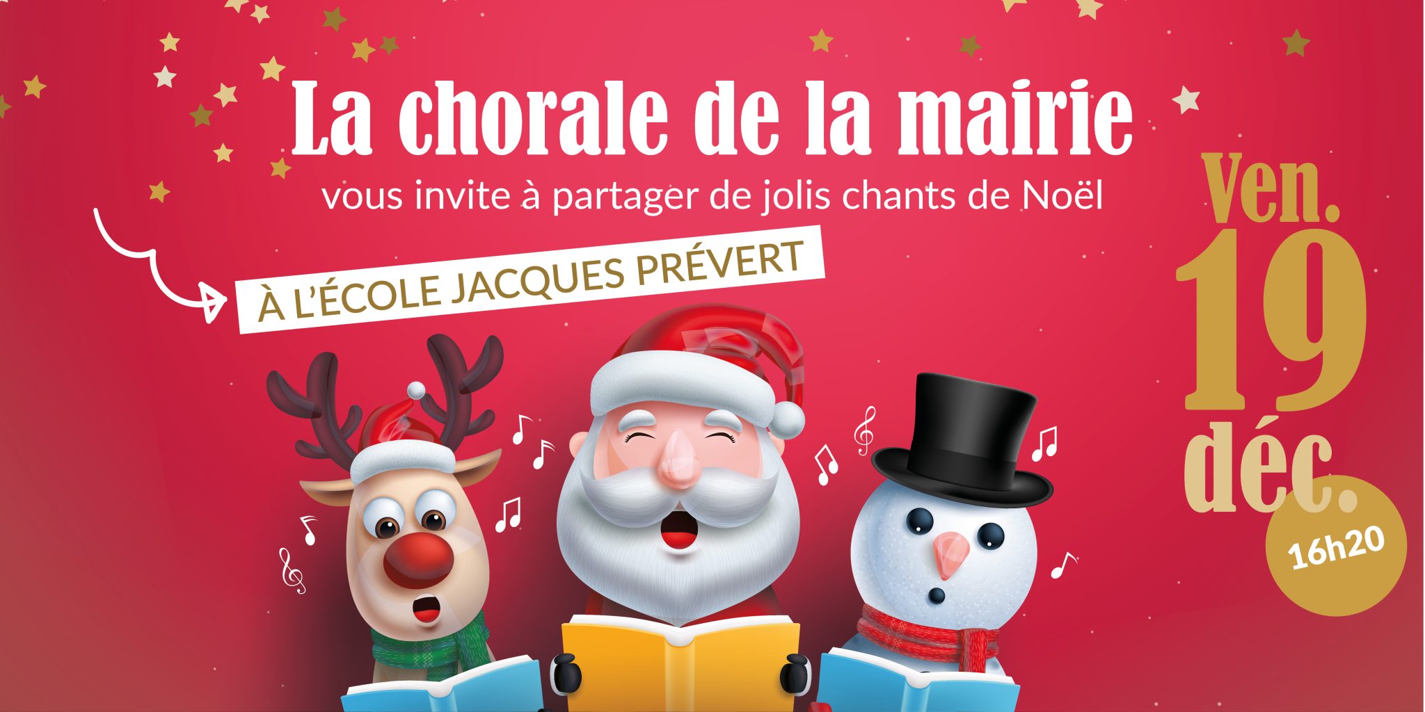 LA CHORALE DE LA MAIRIE VOUS ATTEND !