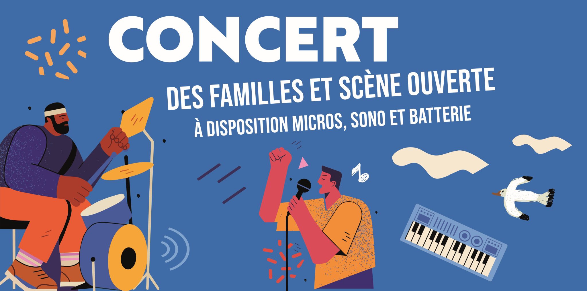 CONCERT DES FAMILLES ET SCÈNE OUVERTE