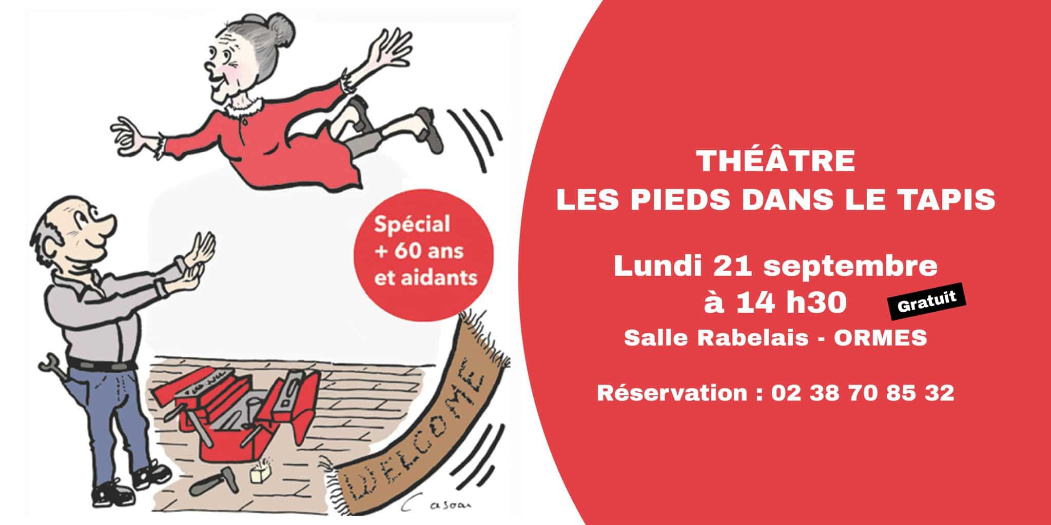 THEATRE LES PIEDS DANS LE TAPIS