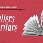 ATELIER D'ÉCRITURE